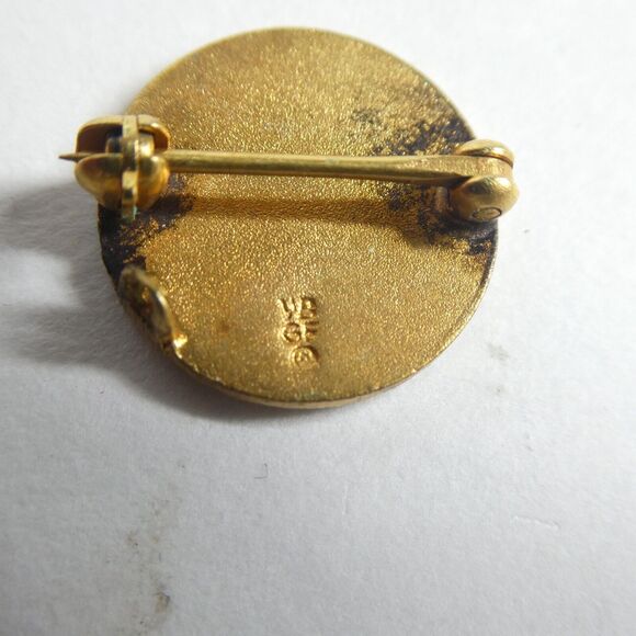 NFBPWC Lapel Pin National Federation of Women’s Clubs Vintage Gold Filled - Picture 7 of 8